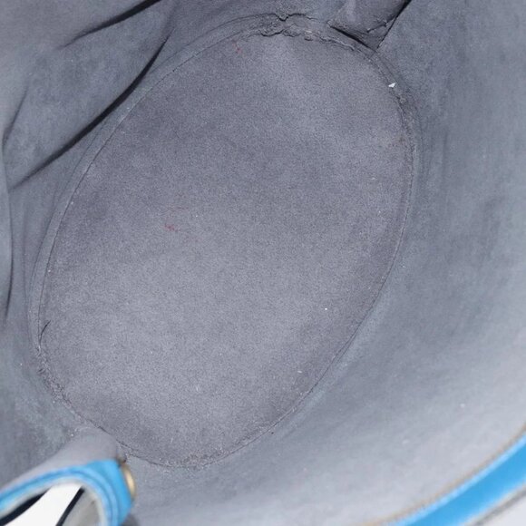 LOUIS VUITTON Epi Saint Jacques Shopping Shoulder Bag Blue M52275 LV Auth 152650 - Picture 10 of 16